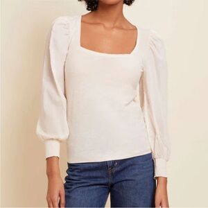 Nation LTD Cream Women's Top